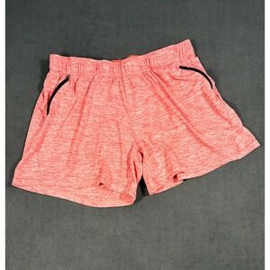 Liberty Pro Active Workout Shorts Womens XL Orange Stretch Athleisure Running